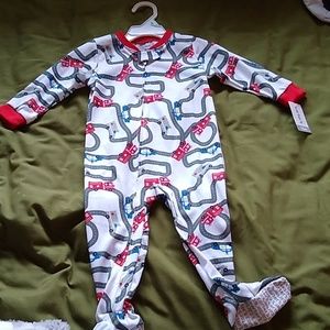 Boy's footed pajama